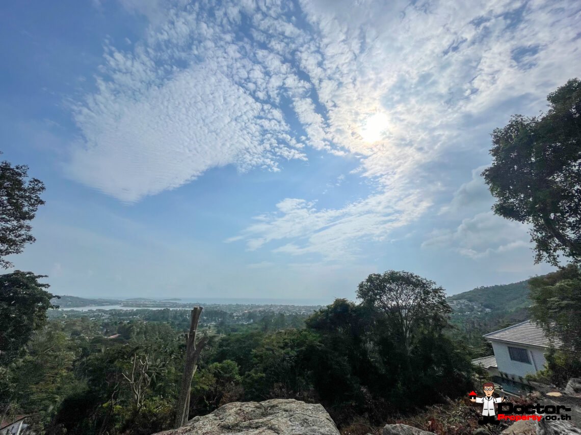 1172 SQM Land with Sea View in Chaweng, Koh Samui – For Sale